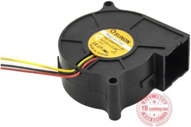 Alt view image 2 of 6 - SUNON GB1206PTV1-AY 12V 2.2W Blower cooling fan