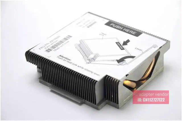 Alt view image 2 of 6 - FOR IBM X3550M2\/M3 X3650M2\/M3 CPU cooler heatsink 49Y5341 49Y4820 heat sink radiator