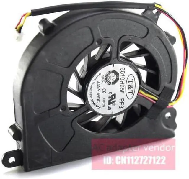 Alt view image 3 of 6 - new FOR MSI FOR MSI WIND U90 U100 U110 U120 U130 MS-N011 fan
