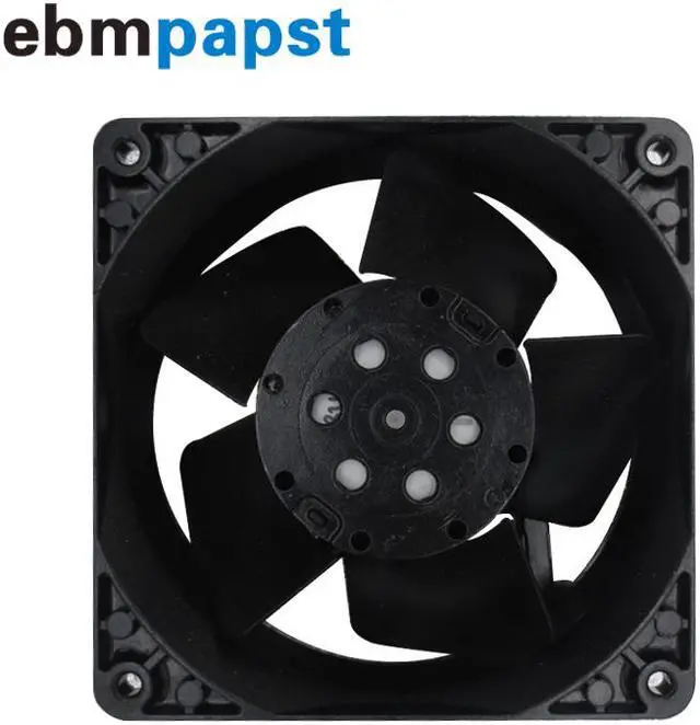 Alt view image 3 of 3 - 4606N Germany EBM axial fan 119 x 119 x 38mm 180m3/h 115V AC 18W Cooling fan