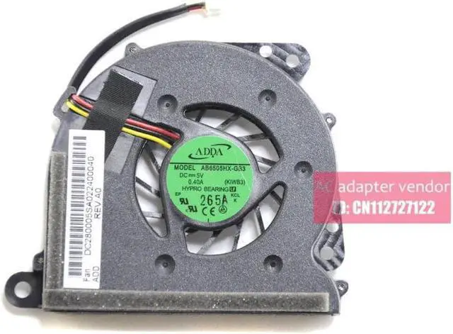 Alt view image 4 of 6 - FOR LENOVO Ideapad Y650 Y650N Y650A laptop CPU fan