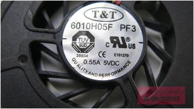 Alt view image 6 of 6 - new FOR MSI FOR MSI WIND U90 U100 U110 U120 U130 MS-N011 fan