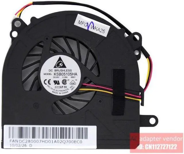 Alt view image 2 of 6 - FOR BENQ S43 laptop fan S43 S43 laptop CPU cooler fan
