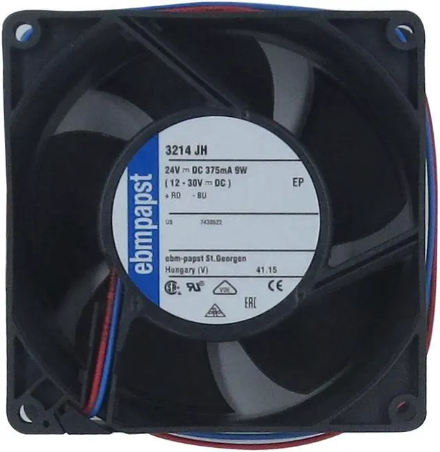 Main image of Original German ebmpapst 3214JH 24V 375MA 9W 92*92*38 industrial control inverter fan