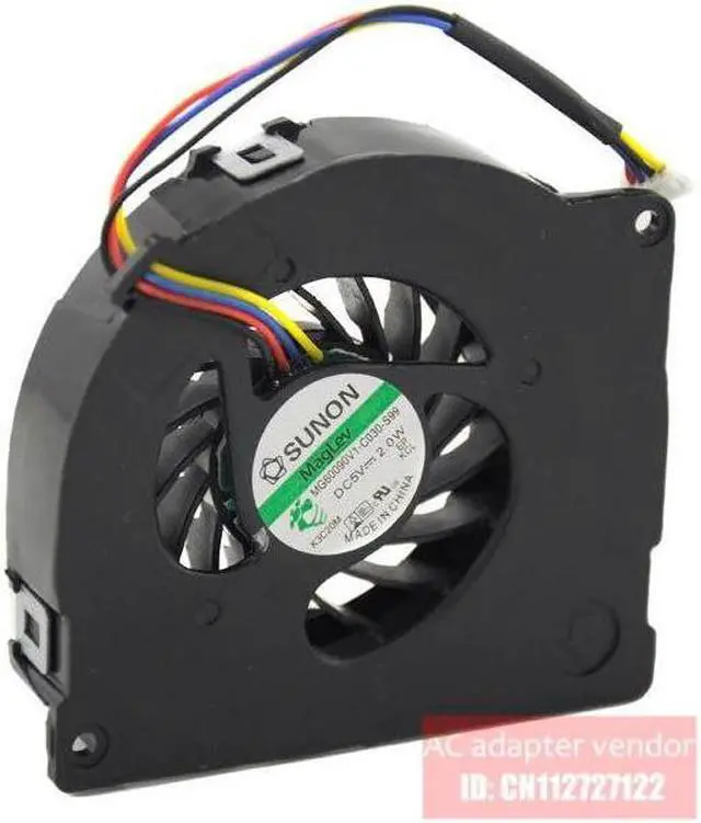 Alt view image 5 of 6 - The new FOR ASUS A40J A42j A42JR A42JV X42J K42J K42 K42JR fan