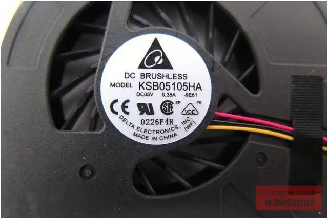 Alt view image 6 of 6 - FOR BENQ S43 laptop fan S43 S43 laptop CPU cooler fan