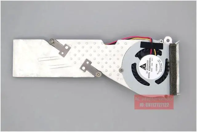Alt view image 4 of 6 - FOR LENOVO IdeaPad S10-3 S10-3c aluminum radiator fan KSB0405HA-9H77 +