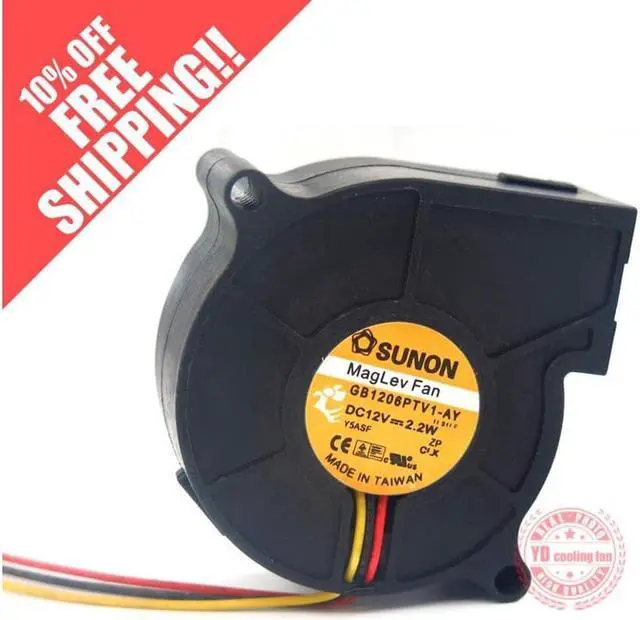 Main image of SUNON GB1206PTV1-AY 12V 2.2W Blower cooling fan