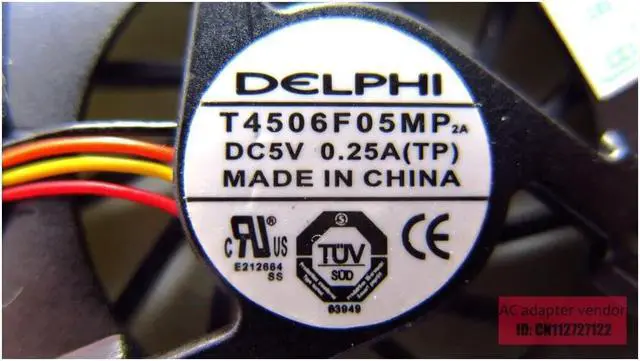 Alt view image 6 of 6 - New Replace FOR ASUS EeePC 700 701 fans 900 901 904 1000 fan