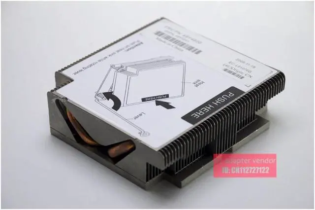 Alt view image 6 of 6 - FOR IBM X3550M2\/M3 X3650M2\/M3 CPU cooler heatsink 49Y5341 49Y4820 heat sink radiator