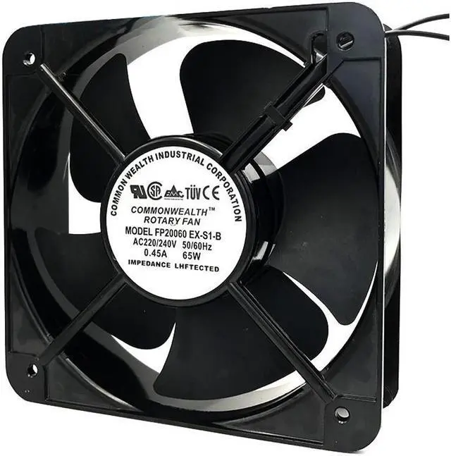 Main image of New 20060 20CM 220V 65W Axial Fan Cooling Fan FP-20060EX-S1-B