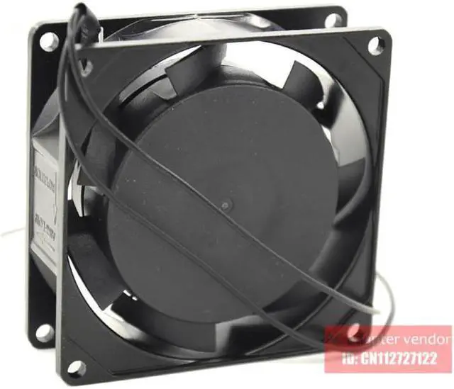Alt view image 3 of 3 - RUILIAN SCIENCE XINRUILIAN RAH8025S1 220\/240V 0.10A 8025 Aluminum frame cooling fan