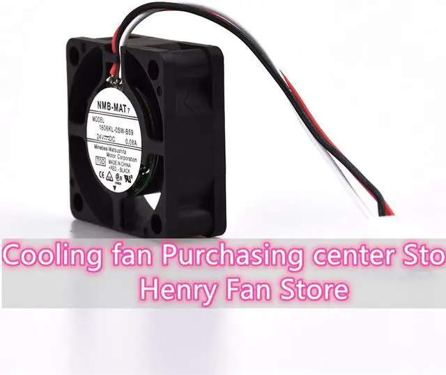 Main image of NMB 1606KL-05W-B59 4015 24V 0.08A 4CM double ball 3-wire inverter fan