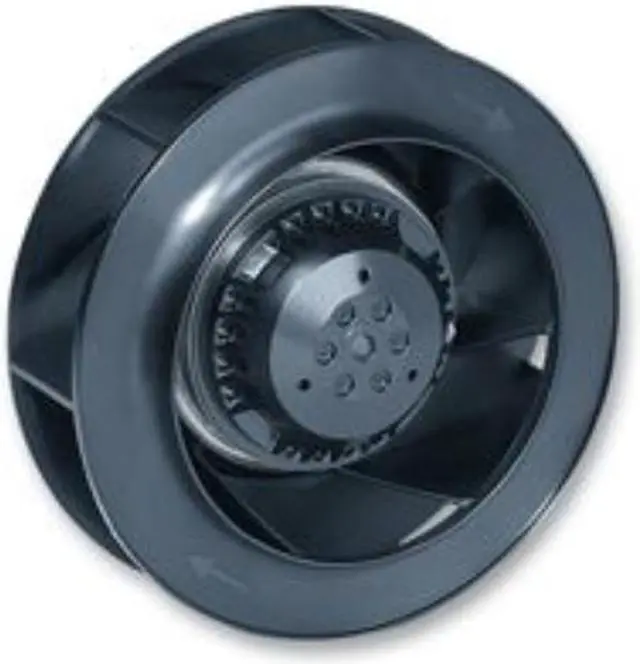 Main image of ebm outer rotor motor R2E250-AV62-05 backward tilting centrifugal fan cabinet air conditioning fan 75W 230V Centrifugal fan