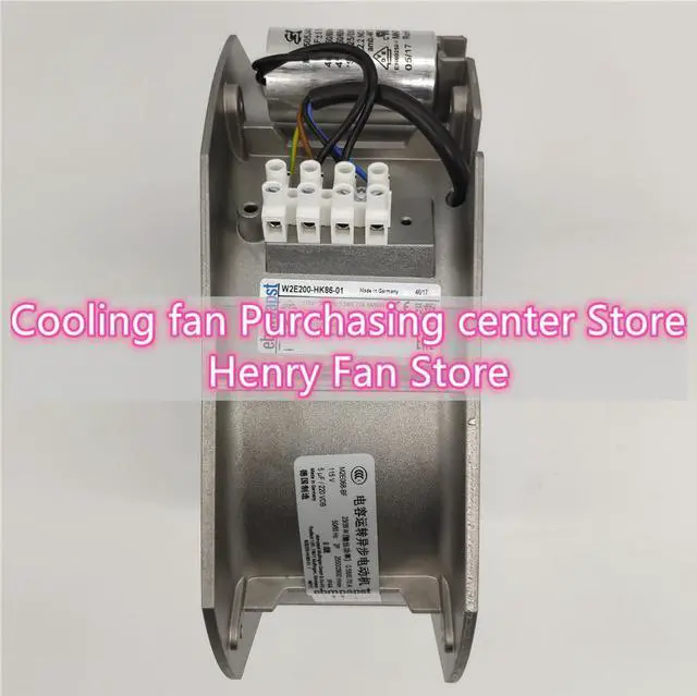 Alt view image 2 of 6 - Germany Original ebmpapst W2E200-HK86-01 Axial Fan AC115V 64/80W 0.58/0.70A 2800RPM cooling fan