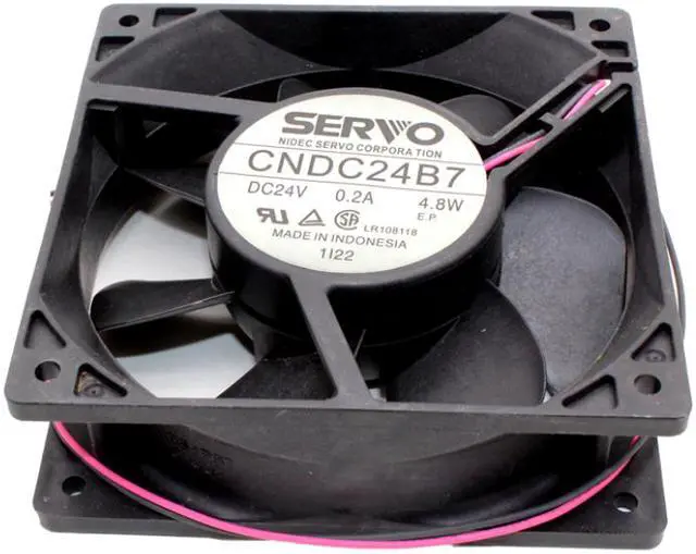 Main image of CNDC24B7 24V 0.2A 4.8W 12038 fan Japan SERVO 120*120*38 servo fan