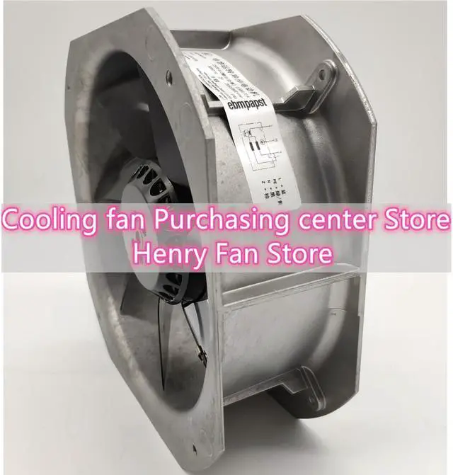 Alt view image 6 of 6 - Germany Original ebmpapst W2E200-HK86-01 Axial Fan AC115V 64/80W 0.58/0.70A 2800RPM cooling fan