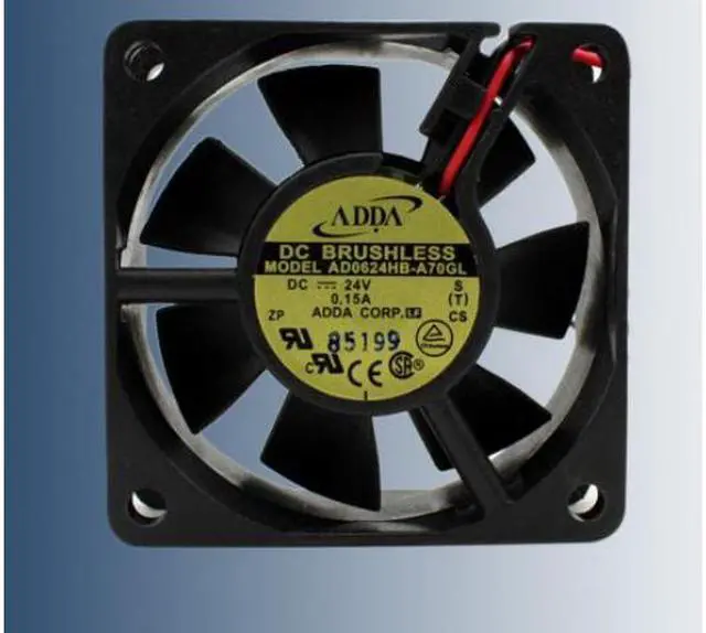 Main image of AD0624HB-A70GL new ADDA 6025 fan 24V 6 cm / CM cooling fan