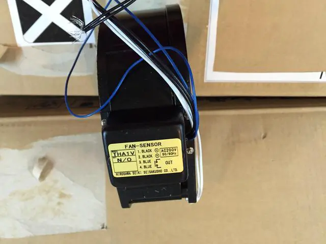 Alt view image 2 of 2 - Original IKURA THA1X-7556X-TP 16055 generation sensor Fuji inverter cooling fan 230
