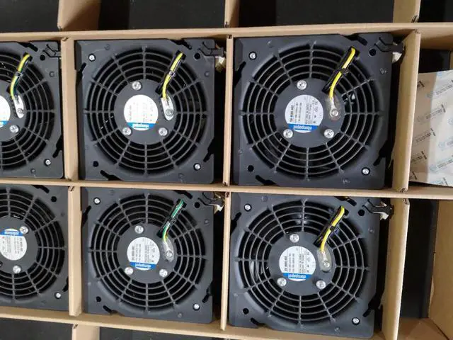 Alt view image 3 of 6 - Original ebmpapst DV4600-492 axial Fan AC 115V 18/19W Cabinet cooling fan NEW