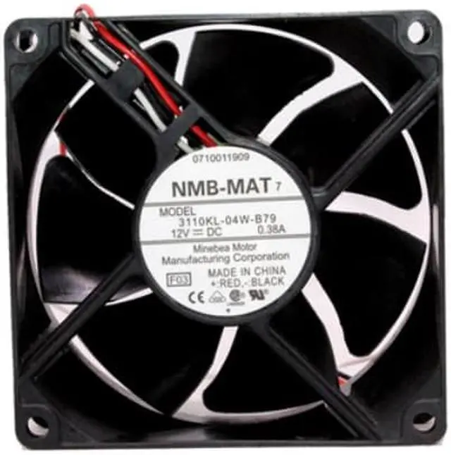 Alt view image 2 of 5 - Original NMB 3110KL-04W-B79 for cisco 2821 switch DC 12V 0.38A 8025 80mm server inverter cooling fan
