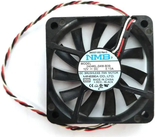 Main image of New NMB 2404KL-04W-B39 12V 0.13A cooling fan