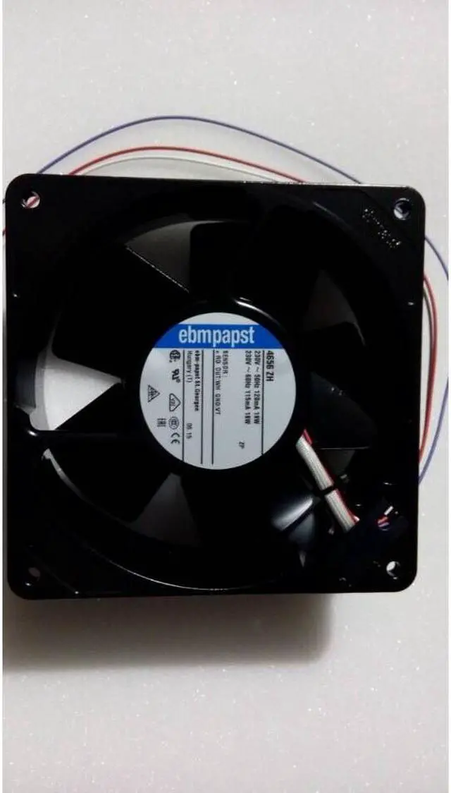 Main image of 4656ZH Germany ebm 119x119x38mm 160m3/h 230 V AC 19W 2650rpm