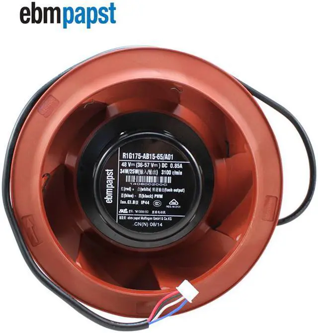 Main image of Germany EBM R1G175-AB15-65/A01 DC48V 0.85A air purifier centrifugal fan