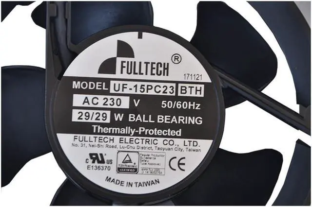 Main image of Taiwan FULLTECH UF-15PC23BTH 230V 29W 17CM 17050 cooling fan
