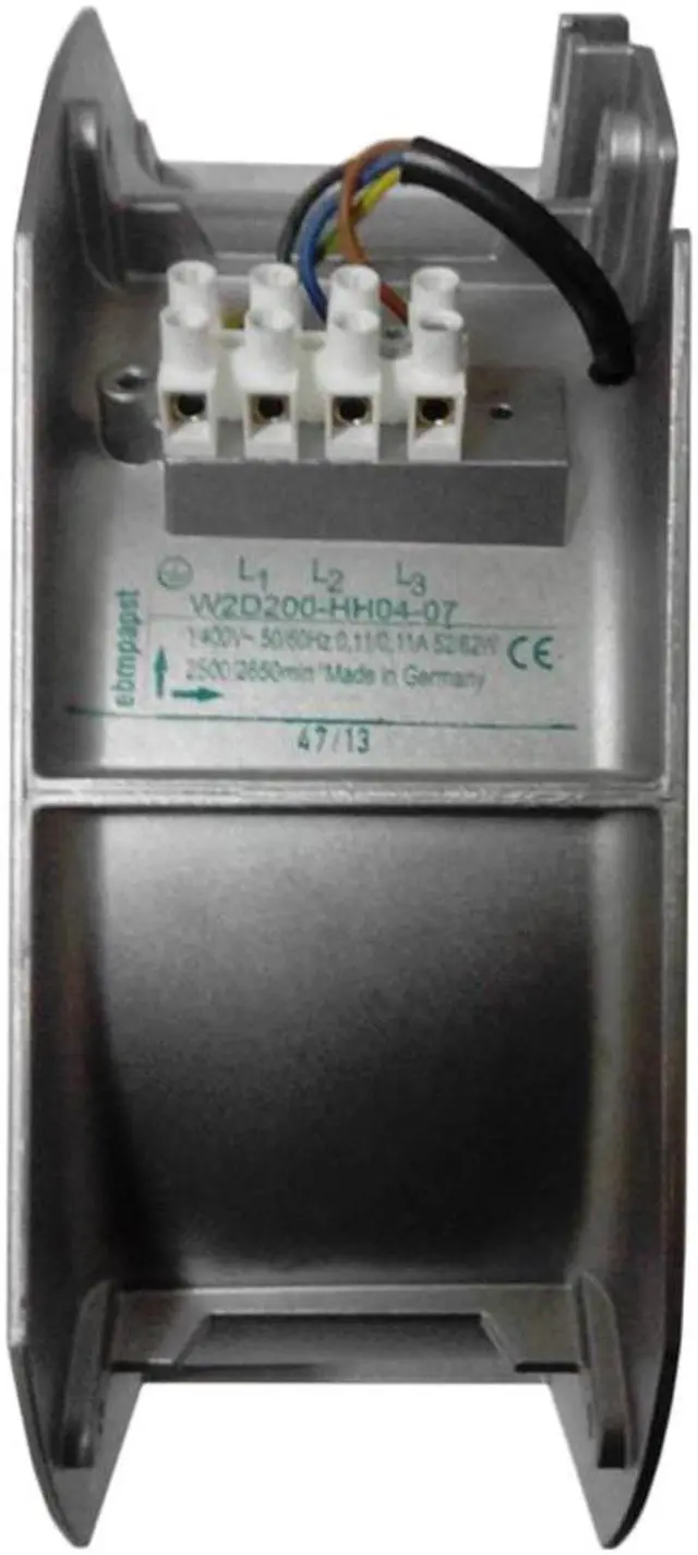 Alt view image 2 of 3 - W2D200-HH04-07 ebmpapst fan inverter fan 400V225x80 high temperature