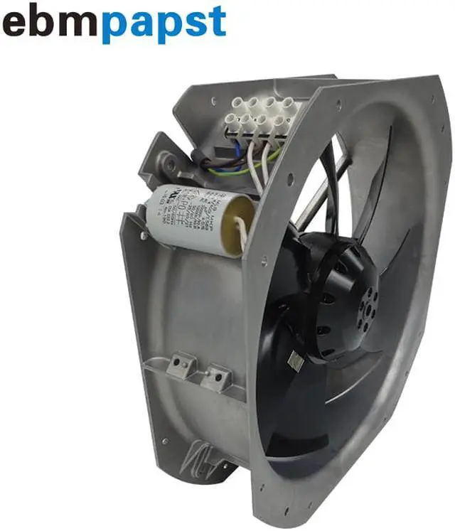 Alt view image 3 of 4 - Germany ebmpapst W2E250-HL06-01 Cooling fan 280*280*80 230V 127W axial fan