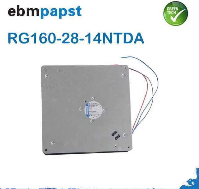 Alt view image 2 of 3 - Original Germany ebmpapst RG160-28/14NTDA Centrifugal Fan 220 x56mm 24VDC DC fan 3wires