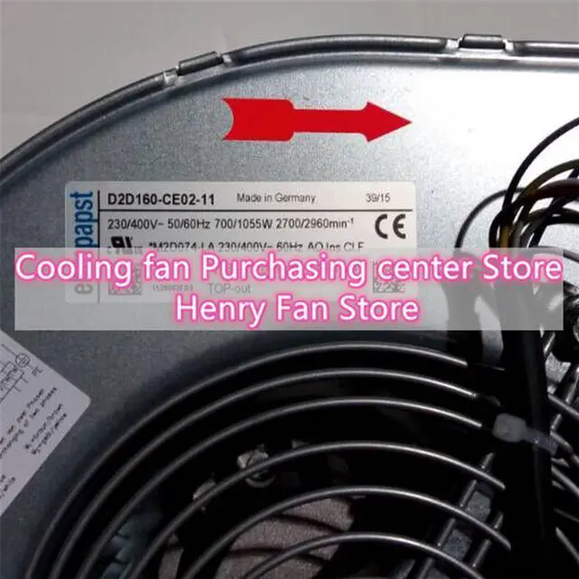 Main image of D2D160-CE02-11 frequency converter fan 2.2A 230V 700W Centrifugal fan inverter fan