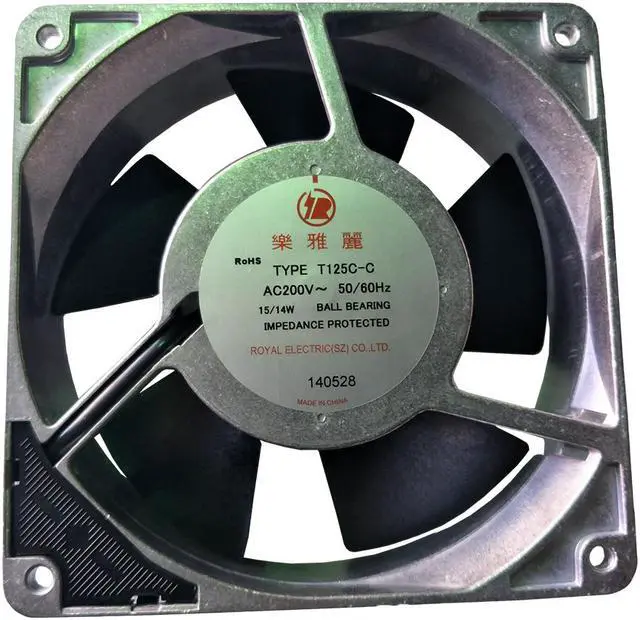 Main image of New ROYAL T126C-C T127C-C T125C-C 200V cooling fan