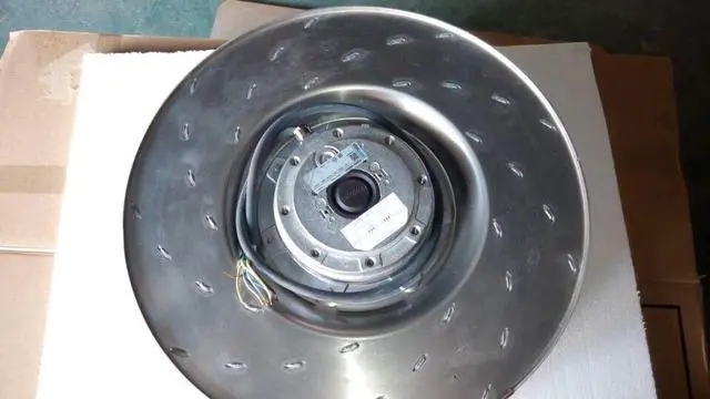 Alt view image 4 of 4 - New ABB Inverter Fan R4D560-AQ03-01 Original EBM Dual Voltage 230/400V AC Centrifugal fan