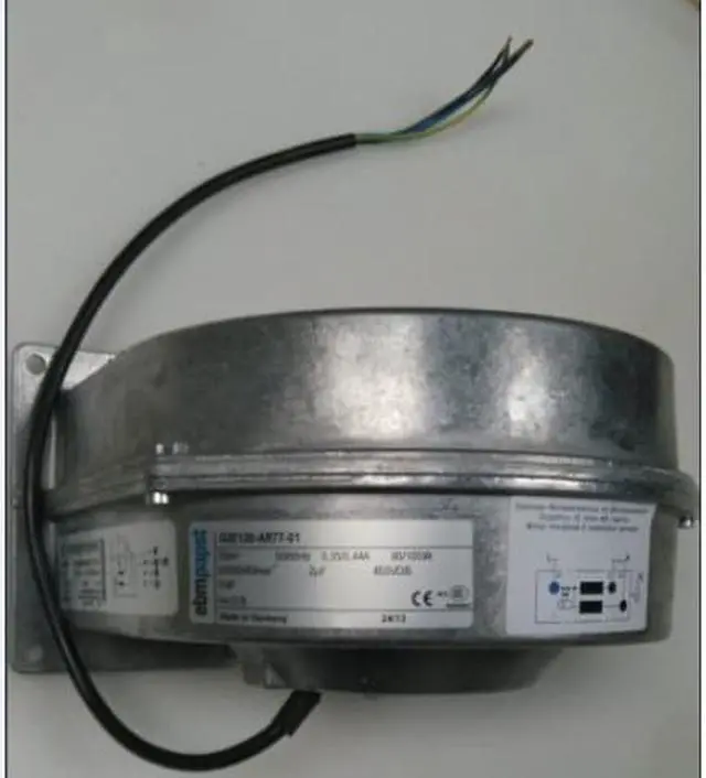 Alt view image 3 of 3 - G2E120-AR77-01 new coolerair cooling 230V 0.35A 120mm heat dissipation all metal