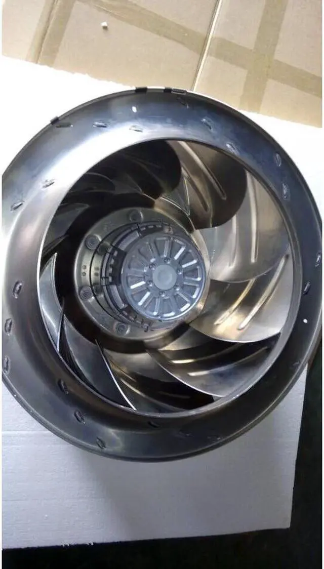 Alt view image 2 of 4 - New ABB Inverter Fan R4D560-AQ03-01 Original EBM Dual Voltage 230/400V AC Centrifugal fan