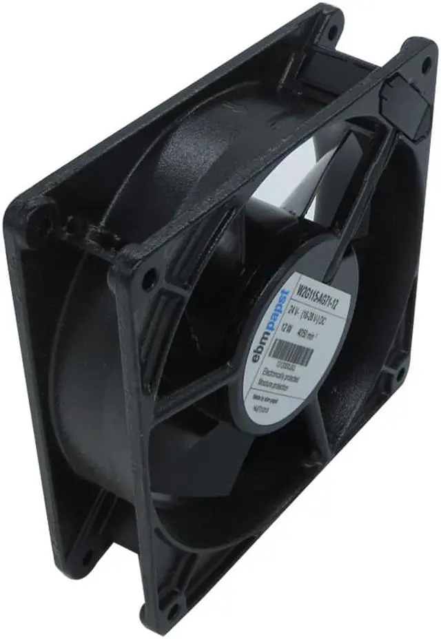 Alt view image 3 of 3 - Brand new original ebmpapst fan W2G115-AG71-12 12738 24V high temperature axial fan