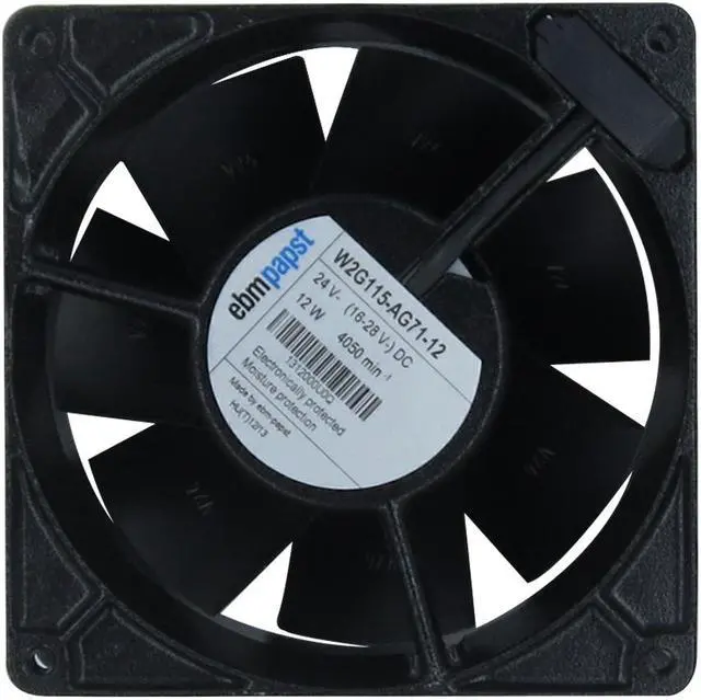 Main image of Brand new original ebmpapst fan W2G115-AG71-12 12738 24V high temperature axial fan