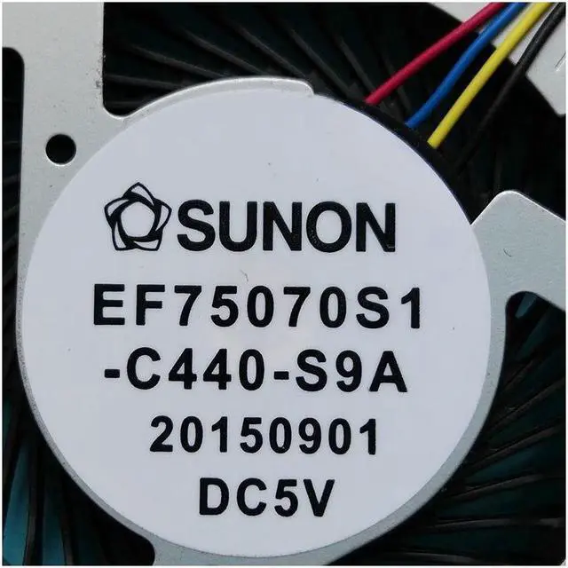 Alt view image 2 of 3 - New original cpu fan for Sunon EF75070S1-C440-S9A laptop CPU COOLING FAN COOLER