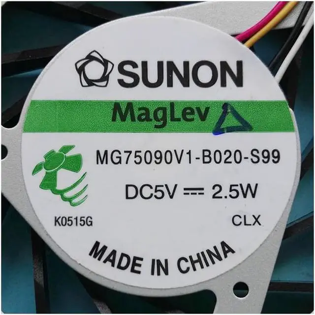 Alt view image 2 of 3 - New original CPU fan for Acer Aspire 5553 5553G laptop CPU cooling fan cooler MG75090V1-B020-S99 AB8305HX-EDB