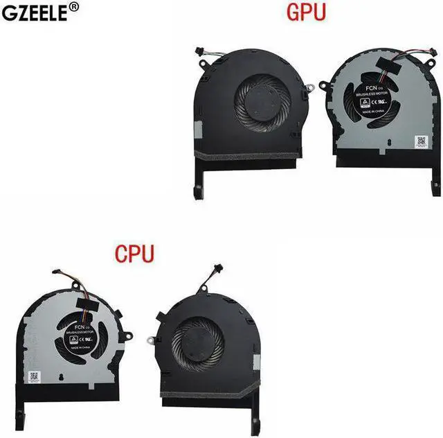 Main image of New Laptop cpu GPU cooling fan for Asus FX80 FX80G FX504 FX504G  a pair