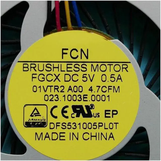 Alt view image 3 of 4 - New Original CPU fan For Dell AIO Inspiron 24-3455 laptop cpu cooling fan cooler DFS531005PL0T FGCX  01VTR2 1VTR2