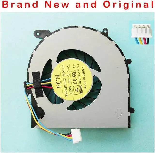 Main image of New laptop cpu cooling fan for DFS200705000T FFRW DC 5V 1.3A LG
