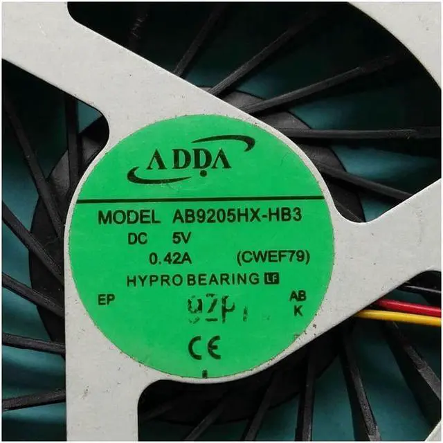 Alt view image 2 of 3 - New Original CPU fan for Fujitsu Amilo Pi 3560 laptop cpu cooling fan cooler AB9205HX-HB3 CWEF79