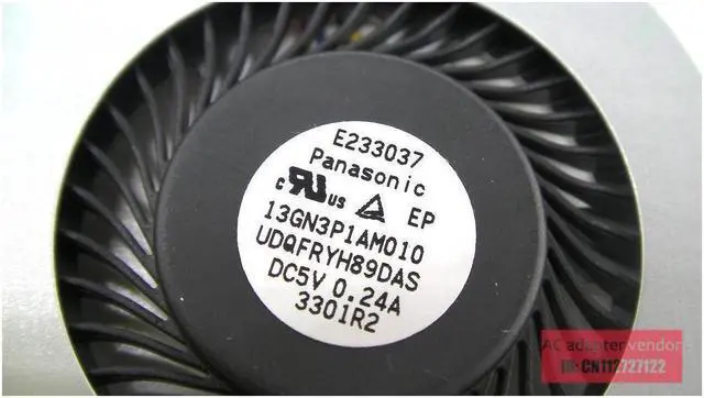 Alt view image 5 of 6 - FOR Asus S400 S400C S400CA F402C S400E X402C X402E X502C laptop CPU fan