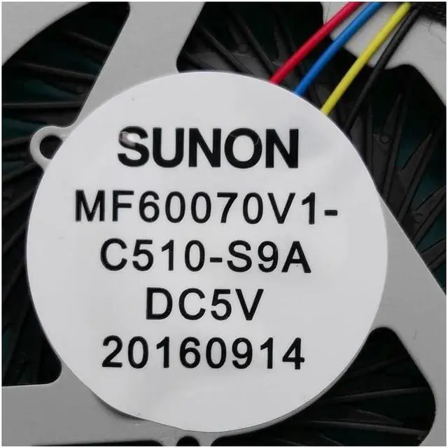 Alt view image 2 of 3 - New original cpu fan for Lenovo laptop cooler MF60070V1-C510-S9A DC28000J9S0 Laptop cpu cooling fan cooler