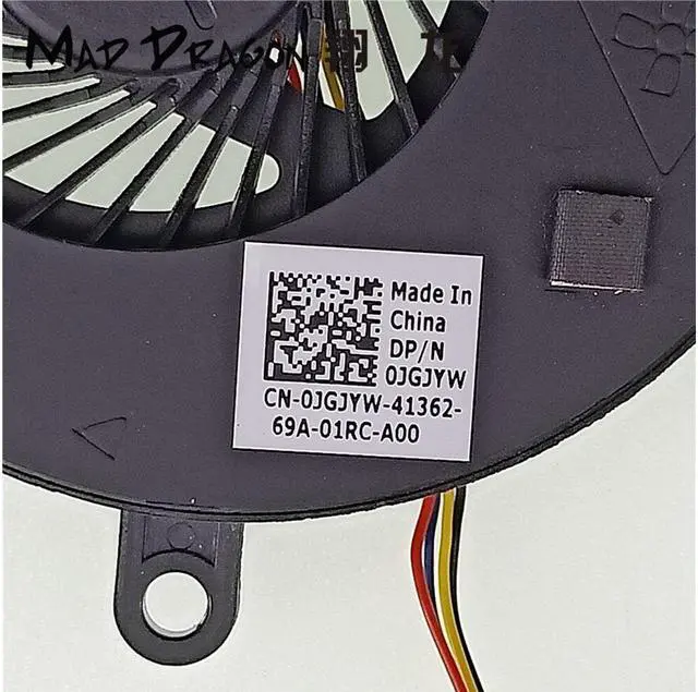 Alt view image 3 of 6 - MAD DRAGON Brand Laptop For Dell Inspiron 15 5565 17 5765 Quad Core CPU Heatsink and Fan Integrated Intel Graphics 0JGJYW JGJYW