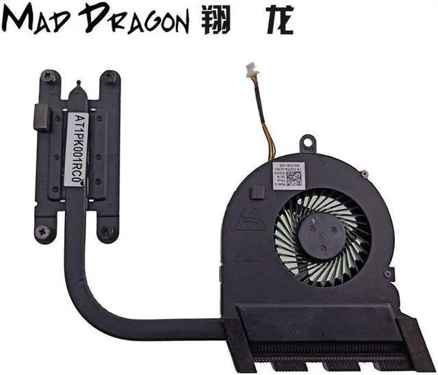 Alt view image 6 of 6 - MAD DRAGON Brand Laptop For Dell Inspiron 15 5565 17 5765 Quad Core CPU Heatsink and Fan Integrated Intel Graphics 0JGJYW JGJYW