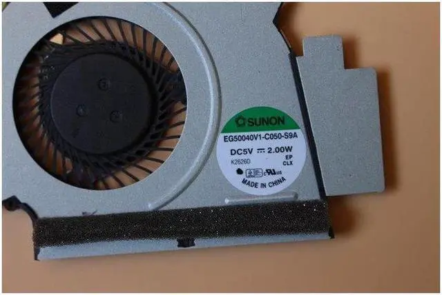 Alt view image 4 of 6 - 100% New Notebook CPU Cooler Fan For Acer Aspire S5 S5-391 SUNON EG50040V1-C050-S9A DC 5V 2.0W DC28000BES0